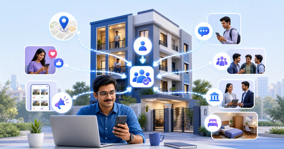 Best Marketing Channels for PGs and Hostels in India